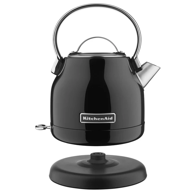 Alt view image 3 of 4 - 1.25L Electric Kettle KEK1222, Onyx Black | Removable Lid for Easy Filling, Stainless Steel Design, Convenient Pouring Spout, Compact Design