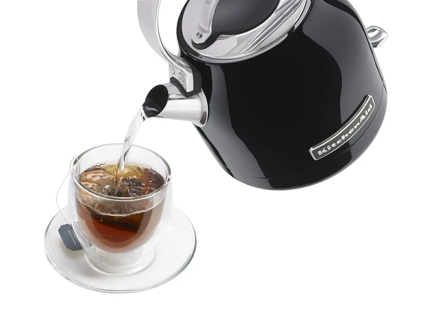 Alt view image 4 of 4 - 1.25L Electric Kettle KEK1222, Onyx Black | Removable Lid for Easy Filling, Stainless Steel Design, Convenient Pouring Spout, Compact Design