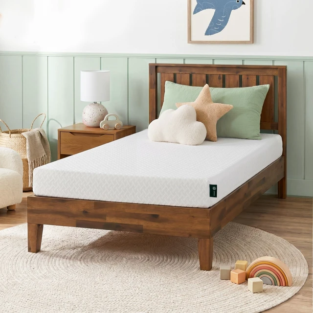 Main image of 6 Inch Twin Cooling Essential Memory Foam Mattress, Medium Feel | Designed for Cooler Sleep, Soothing Pressure Relief, Just-Right Medium Feel, CertiPUR-US & OEKO-TEX Certified Materials