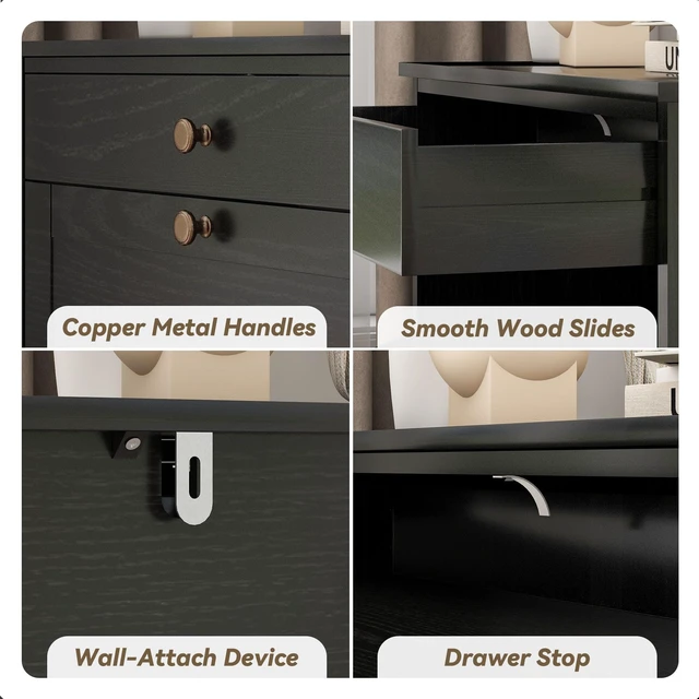 Alt view image 7 of 7 - Shoe Storage Cabinet with 2 Flip Drawers, Shoe Cabinet Organizer, Black | Freestanding Hidden Shoe Rack Cabinet with Door, Pet-Proof Shoe Cabinet Storage for Entryway Living Room Behind The Door