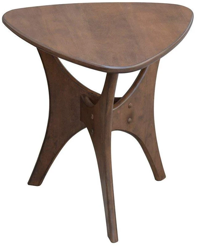 Main image of Blaze Accent Tables - Wood Side Table - Pecan, Mid-Century Modern Style End Tables - 1 Piece Small Tables For Living Room