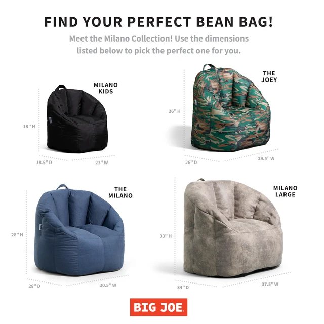 Alt view image 6 of 6 - Milano Outdoor Beanbag Chair White Marine | Polystyrene Bean Filled, Refillable, Vinyl, UV-Protected, Weather-Resistant, Fade-Proof Fabric