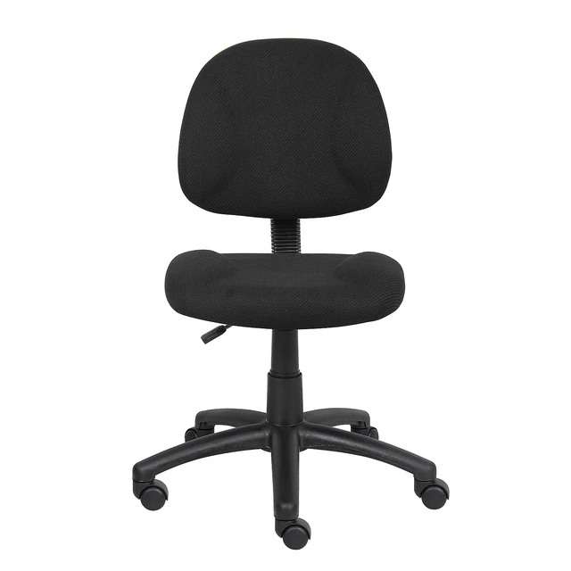 Alt view image 7 of 7 - Black Deluxe Posture Chair, Model Number: 217EBONY