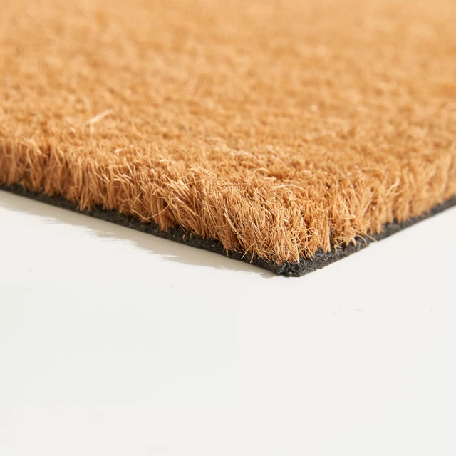 Alt view image 7 of 7 - Coco Coir Door Mat with Heavy Duty Backing, Welcome Doormat (17" x 30"), Doormat Entrance (Plain - 8Pack)