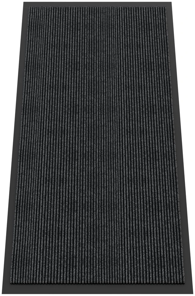 Main image of Indoor Outdoor Door Mat, 6' x 3' Doormat for Entryway, Grey | Non Slip Front Door Mat Outside Entrance, Super Absorbent Commercial Floor Mat for Home Office High Traffic Areas Heavy Duty