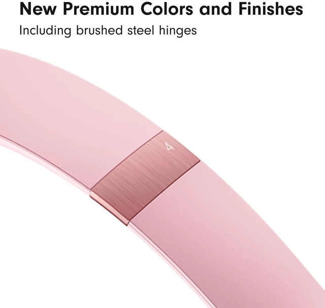 Alt view image 7 of 7 - Solo 4 - Wireless On-Ear Bluetooth Headphones, Up to 50-Hour Battery Life, Ultra-Lightweight Comfort, Powerful and Balanced Sound, Apple & Android Compatible - Amazon Exclusive Metallic Pink