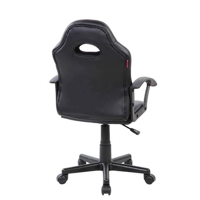 Alt view image 7 of 7 - Kids Gaming Chair, Racing Style Desk Chair, Adjustable, Blue | Ergonomic kids computer chair, rolling casters, height adjustable, padded seat, racing style, study or gaming room, swivel