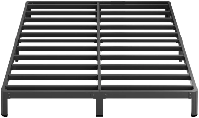 Main image of 8 Inch Full Bed Frame with Rounded Corner Legs | Heavy Duty Full Size Metal Platform Bed Frame No Box Spring Needed, Easy Assembly,Noise Free, Black