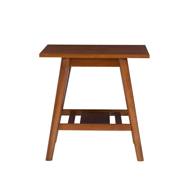 Alt view image 4 of 7 - Melissa Mid-Century Walnut End Table