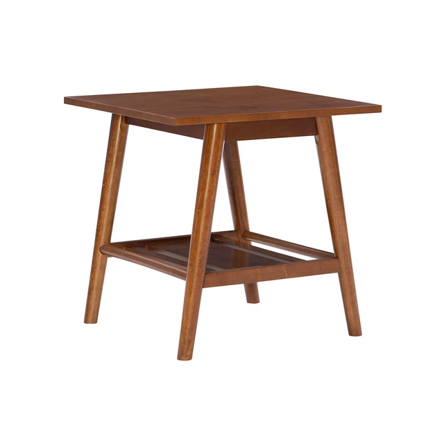 Alt view image 6 of 7 - Melissa Mid-Century Walnut End Table