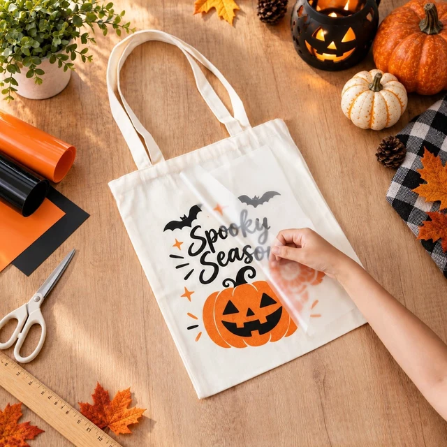 Alt view image 7 of 7 - 50 Pack Canvas Tote Bags for DIY Projects (13x15 Inches) | Blank tote bags bulk, 10oz thick fabric, trick or treat bags, shrink resistant, foldable & portable, high load-bearing