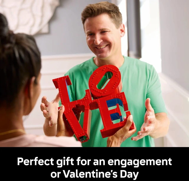 Alt view image 6 of 6 - Art Love Collectible Building Set - DIY Kit for Adults, Ages 18+ - Gifts for Birthdays - Home Decor to Display on Table - 31214