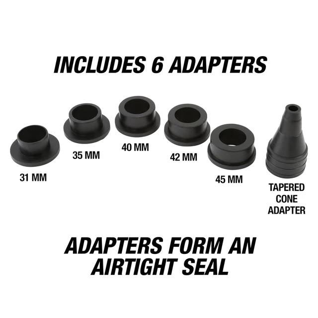 Alt view image 6 of 7 - Coolant Vacuum Refill Kit, Coolant Pressure Tester Kit, 5 Adapter | 70-110 psi Recommended Working Pressure, Performs Vacuum Leak Tests on the Cooling System, Helps Prevent Come-Backs