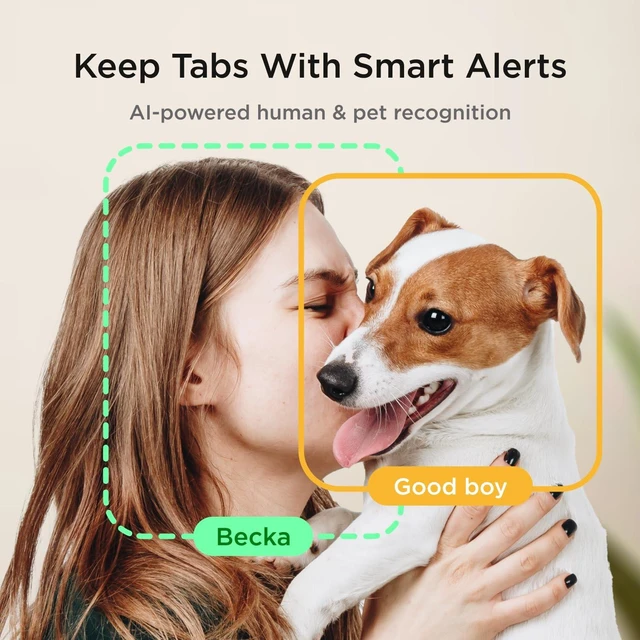 Alt view image 7 of 7 - Cam (2-Pack) Wi-Fi Pet & Security Camera with App | 1080p HD video, 2-way audio, night vision, smart alerts for dog, cat & home security monitoring. Includes 2 cameras