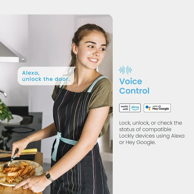 Alt view image 4 of 7 - Secure Link Wi-Fi Hub - Control Your Smart Lock from Anywhere with Real-time Notifications and Voice Control