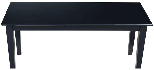 Alt view image 3 of 6 - Solid Wood 39 in. Shaker Style Bench