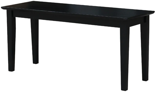 Alt view image 4 of 6 - Solid Wood 39 in. Shaker Style Bench