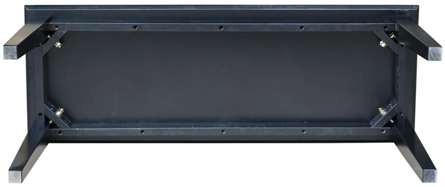 Alt view image 6 of 6 - Solid Wood 39 in. Shaker Style Bench