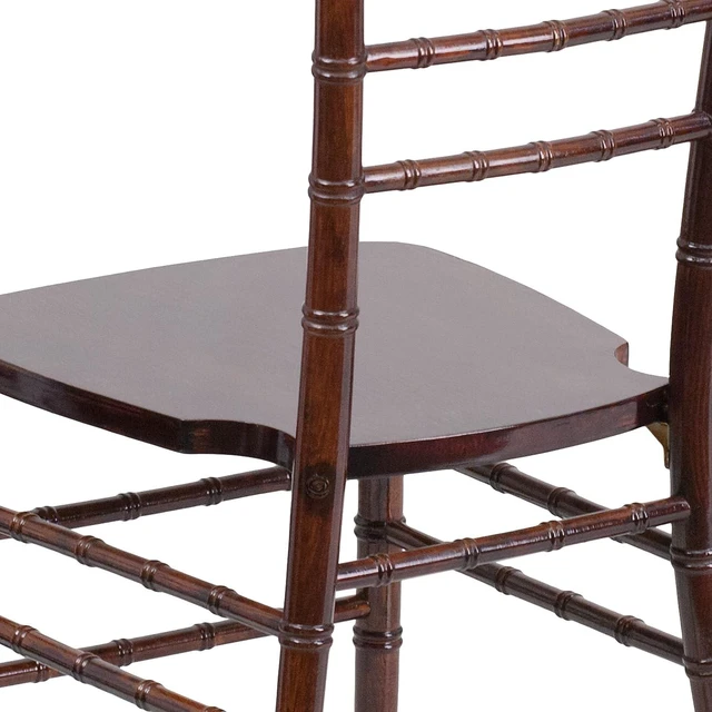 Alt view image 7 of 7 - HERCULES Series Fruitwood Chiavari Chair, 18"D x 15.75"W x 36.25"H, Set of 1