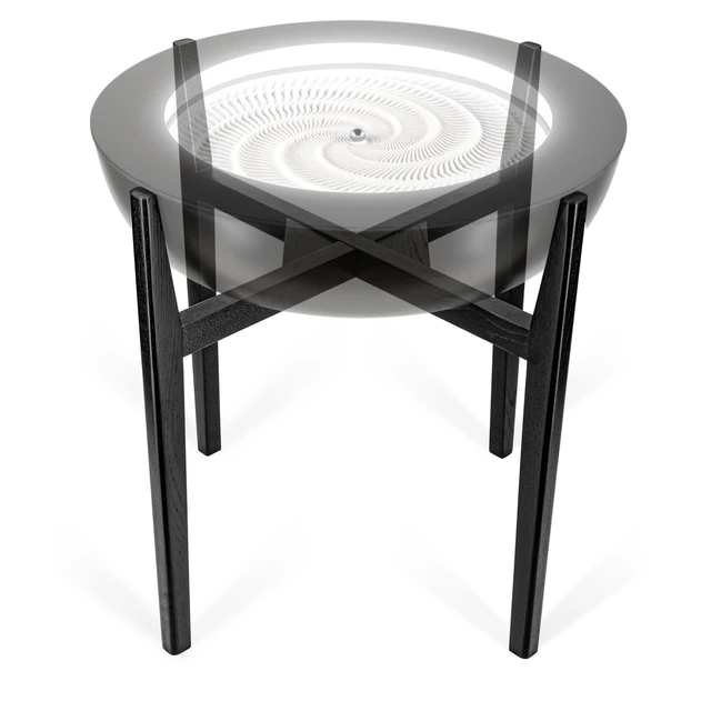 Main image of Drift Sandscape Solid Wood Sand Table Stand | Compatible with drift 21 , ST-400-BK, ST-400-CE, Black Walnut (Stand Only, Drift Sold Separately)
