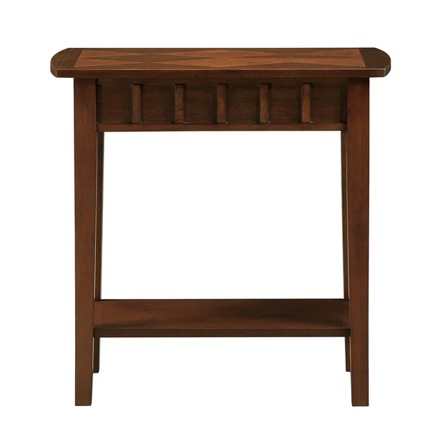 Alt view image 5 of 5 - Dennis End Table with Shelf, Espresso