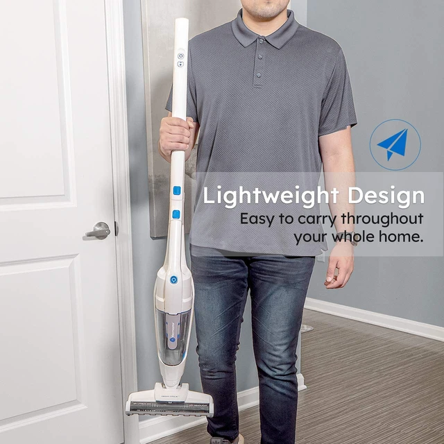Alt view image 6 of 7 - Cordless Handheld & Stick Vacuum 2 in 1 | Rechargeable Li-ion Battery, Powerful Lightweight, For Hardwood Floor, Carpet and Pet Hair - VSD1801
