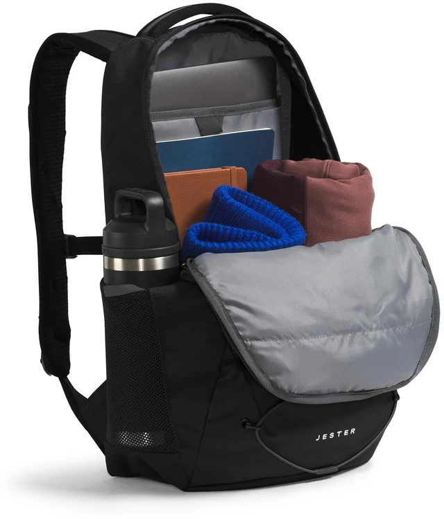 Alt view image 6 of 7 - Jester Everyday Laptop Backpack, TNF Black-NPF, One Size | Commuter Daypack, Water Repellent, Laptop Sleeve