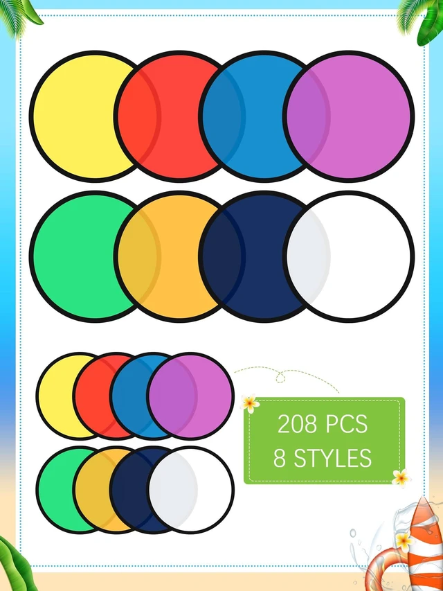 Alt view image 3 of 7 - Foldable Flying Disc Handheld Fan with Bag, Mixed Color, 208 Pcs | 9.8" Round with Storage Bag, DIY Sublimation Blank, Cooling for Beach Outdoor Games, Birthday Wedding Party Favors Bulk