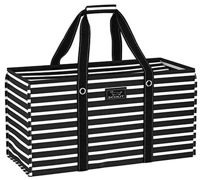 Main image of Errand Boy Utility Tote Bag - X-Large, folds flat | 75 lb capacity for storage and organization. Ideal heavy-duty bag for grocery shopping, the market, or the beach.