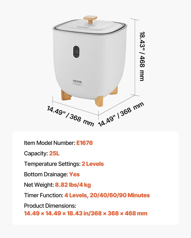 Alt view image 7 of 7 - Towel Warmers for Bathroom, 25 L Towel Warmer Bucket with Auto Shut Off for Spa Fits up to 5 Oversized Towels, Blankets, Clothes, Bathrobes, PJ's and More