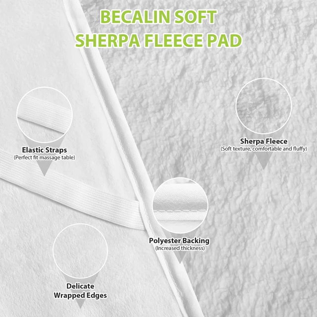 Alt view image 5 of 7 - Massage Table Warmer Heating Pad Professional SPA Massage Bed Warmer Pads | with 2-4-8-12 Hour Timer, 9 Heat Setting, Overheat Protection, Thickened & Soft Fleece for Massage Bed & Spa, 30" x 71"