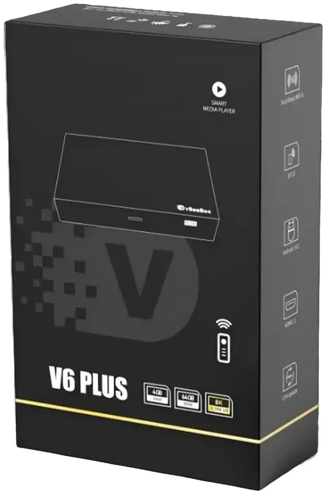 Alt view image 4 of 4 - PLUS New Version 6 with Voice Control Remote plus