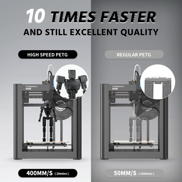 Alt view image 4 of 7 - TRONXY Rapid PETG Filament 1.75mm Black 1KG