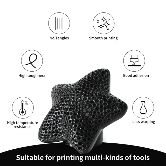 Alt view image 5 of 7 - TRONXY Rapid PETG Filament 1.75mm Black 1KG