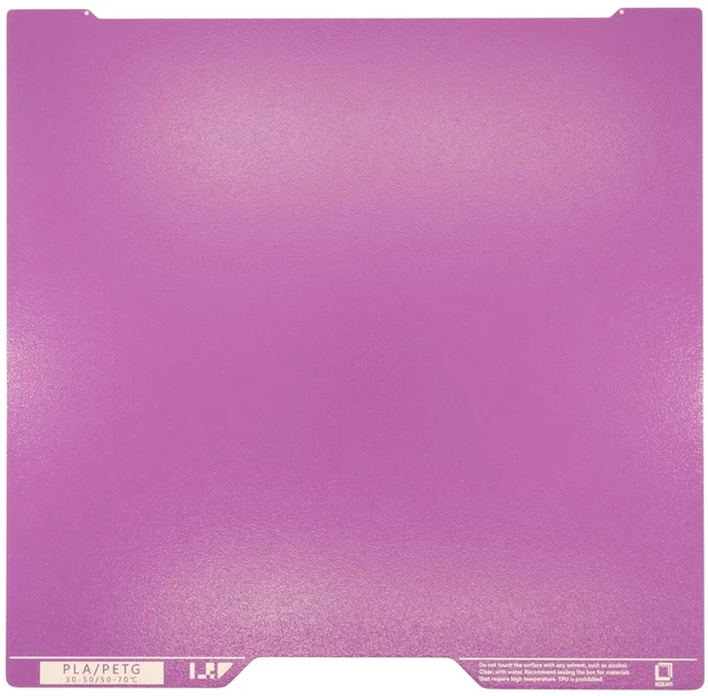 Main image of KDEAVI 355x346mm Cold Build Plate for Bambu-Lab H2D/H2S | Strong Adhesion,Easy release&easy cleaning,Mark-free,Anti-warping,Room-temperature printing,Double Sided