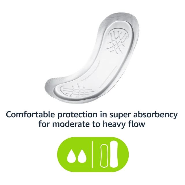 Alt view image 2 of 6 - Maxi Pads For Periods- Thick, Super Absorbency, Unscented, 48 Count, 1 Pack