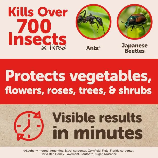 Alt view image 2 of 7 - Insect Killer Spray, Ready-to-Use 2, 32 Oz | Kills on contact, over 700 listed insects, pest control spray, shake and spray