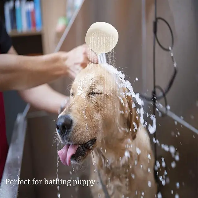Alt view image 6 of 7 - Sink Spray Rubber Hose, Sink Hose Attachment for Faucet Portable Sink Hose Faucet Sprayer, Shampoo Sprayer for Dog, Pets, Bathing Baby, Washing Hair, Rinsing Vegetables (For sink)