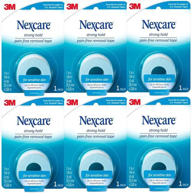 Main image of Strong Yet Pain Free Tape, Tears Easily, For Sensitive Skin, 1 Roll
