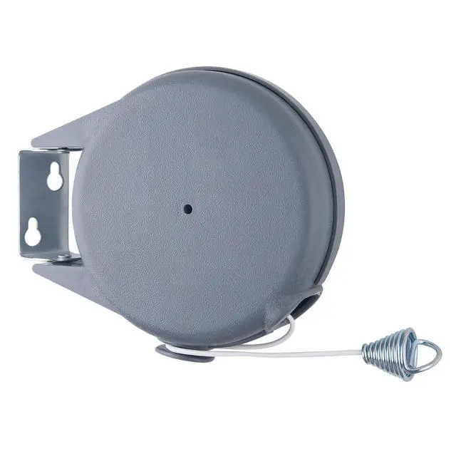Alt view image 5 of 7 - Retractable Clothesline Outdoor Heavy Duty Clothes Line Retracting Indoors for Drying Clothes Portable Clothesline 40 Feed Laundry line with 24 pcs Clothespins