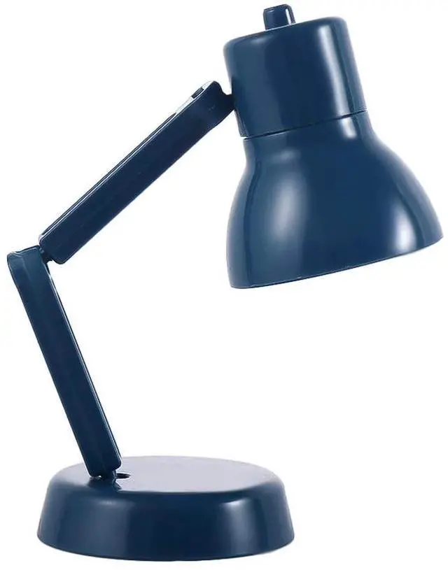 Main image of Mini Table Lamp Portable Foldable LED Night Light Eye Protection Desk Lamp Study Reading Book Lamps for Home Room(Blue)