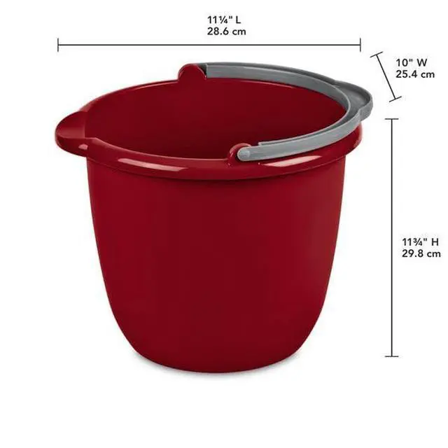 Alt view image 3 of 3 - 11205812 Spout Pail, 10 Quart