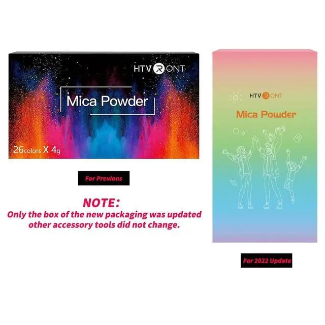 Alt view image 5 of 7 - Mica Powder for Resin 104g - 26 Colors Epoxy Pigment Dye | Cosmetic Grade Mica Powder for Soap Making, Candle Making, Nail Polish, Slime, Natural Metallic Mica Powder Dust