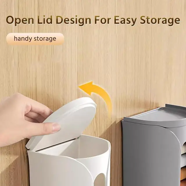 Alt view image 4 of 7 - 2023 New Wall Mounted Socks Panties Storage Box, Underwear Organizer Wall Mount - Punch Free Multifunctional Storage Box for Storing Panty, Lingerie, Ties (3PCS)