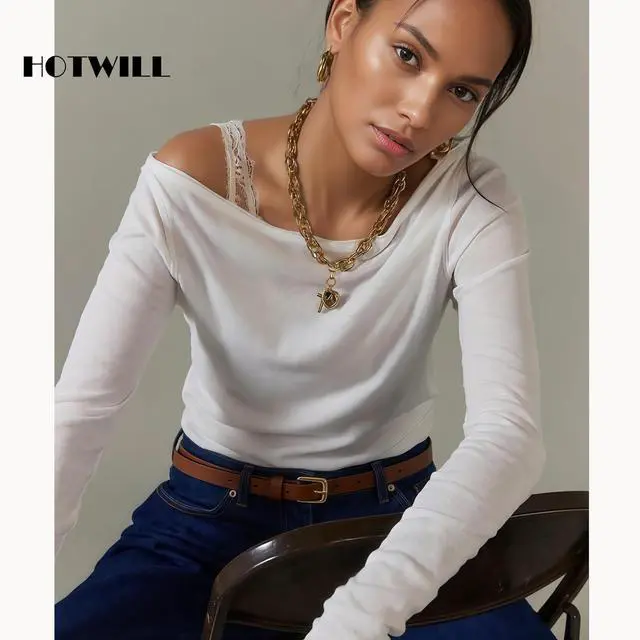 Alt view image 3 of 6 - 4 Pack Women Skinny Belts for Jeans Dress Thin Waist Belt C M | 0.55 in Wide, Black Beige Brown White Faux Leather, Gold Silver Buckle, Fashion Casual Style, Daily Outfits Accessories