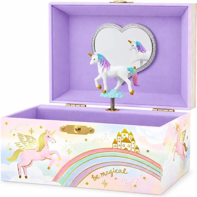 Main image of Musical Unicorn Jewelry Box for Girls | Music Boxes for Little Girls, Toddler Jewelry Box for 4 Year Old Kids, Toys for Toddlers, Birthday Gifts for Kids 5-9 Years