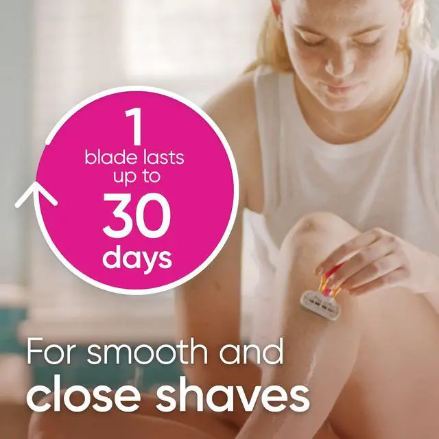 Alt view image 4 of 7 - Extra Smooth Travel Razor Kit for Women, Mini Handle + Refill + Case