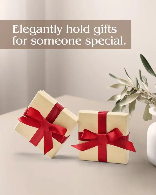 Alt view image 6 of 7 - Jewelry Gift Boxes 3.5x3.5x1 Matte Brown 20 Pcs Cotton Filled Lids | Cardboard Box,Bulk Shipping Packaging for Small Business,Festive Day,Necklace Earring Bracelet Ring,Kraft Square Cases