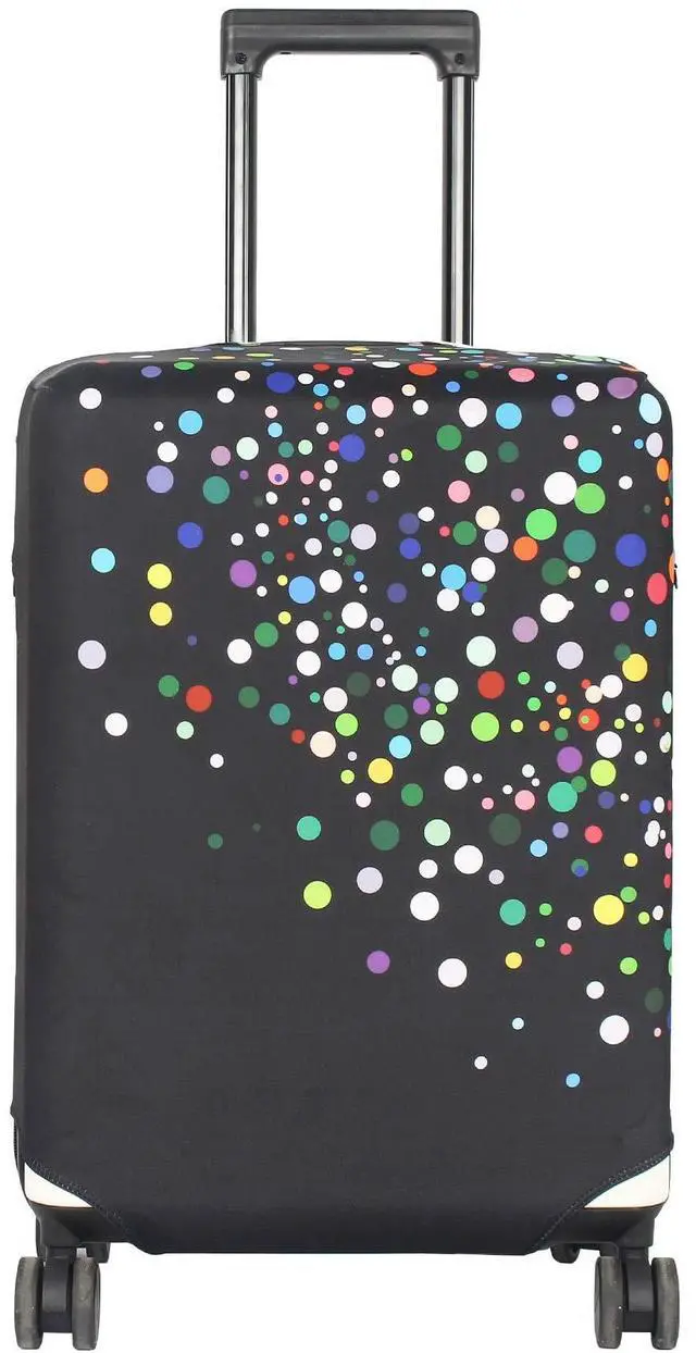 Main image of Travel Luggage Cover Suitcase Protector Fits 27-30 Inch, L | Washable Elastic Spandex Fabric, Anti-scratch & Dustproof, Carry on Cover Tsa Approved, Color Dots