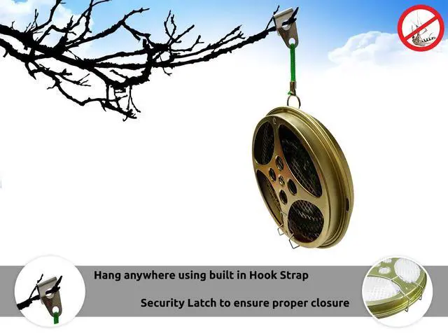 Alt view image 3 of 5 - Portable Mosquito Coil Holder - Mosquito Coil & Incense Burner for Outdoor use, Pool Side, Patio, Deck, Camping, Hiking, etc.(Includes Set of 2 Holders)